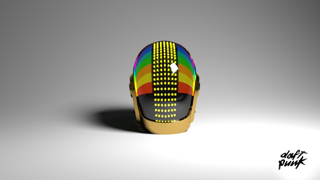 Daft Punk Guy's Helmet preview image 3